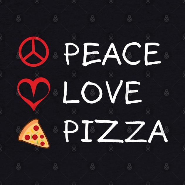 Peace. Love. Pizza. by orumcartoons